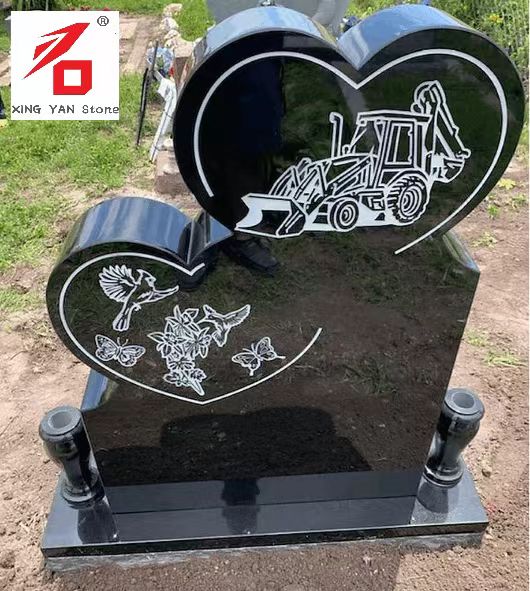 Czarny granit rzeźbiony rdzeń