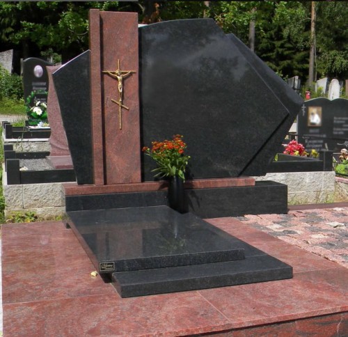 Chiny Xingyan Modern Art Style Tombstone (w tym Jezus Cross Decoration)